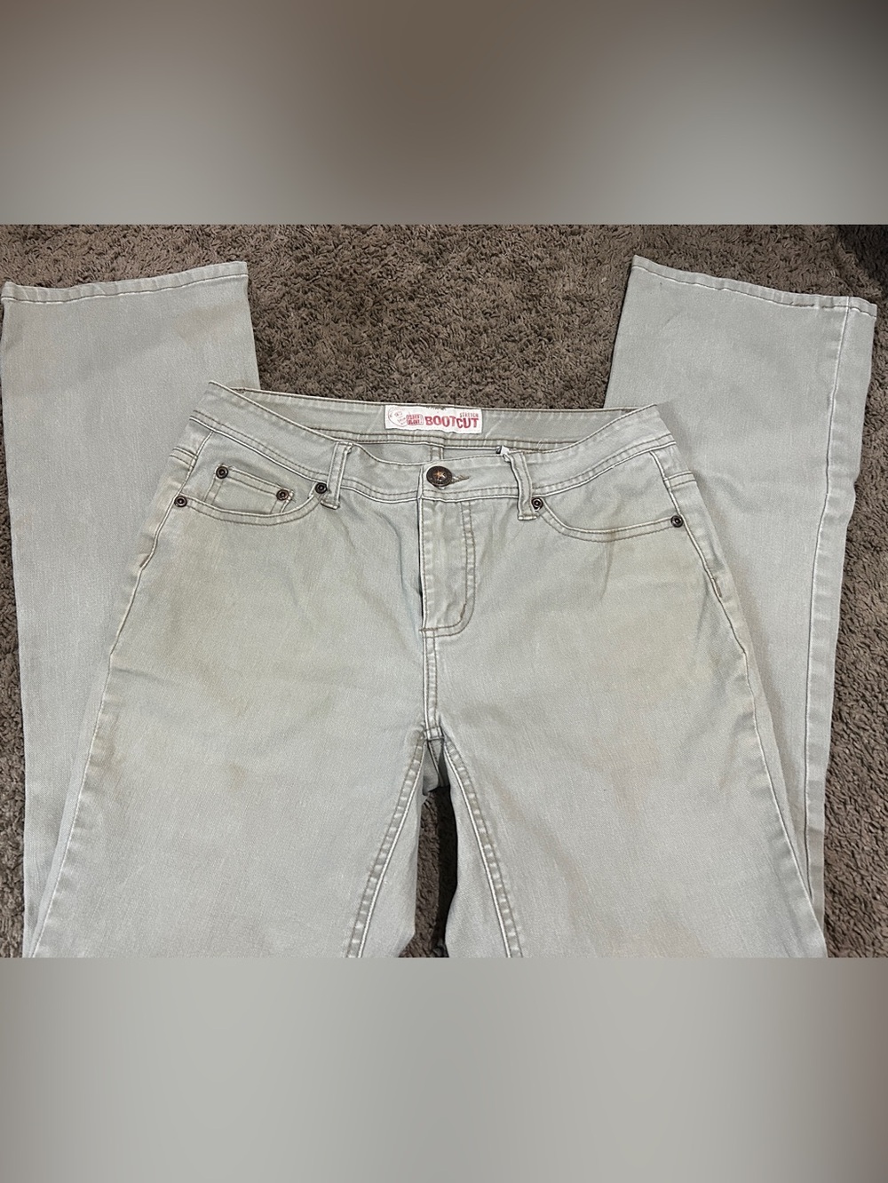 Faded Glory Women’s Light Gray Bootcut Jeans